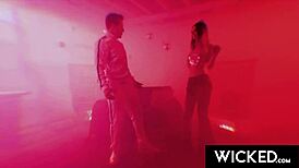 Wicked - Hot Threesome With Blonde & Brunette In Alternate Reality