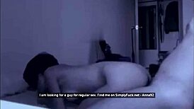 Hidden camera girl with lover