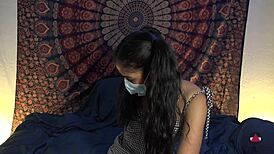 filipina patient removes mask to lick doctor's cock in hospital roleplay