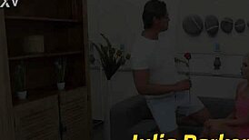 this blonde teen gets her pussy filled with piss and cock in a hardcore european czech session