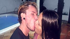 Desafio do Beijo na Balada Quem Gozar Primeiro Perde Alemao Tatuador e Paty Bumbum