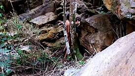 latin woman meets a mysterious stranger in an unexpected encounter