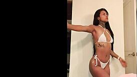 skinny latina slut undergoes colombian porn casting trying anal first time