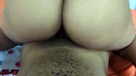 Seductive Twerking and Riding Her Big Ass