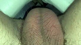 I STICK the MAGNETS into the HOLES of the PIERCING on my PENIS and I CUM from the TIGHTENING of the FORESKIN THREE TIMES