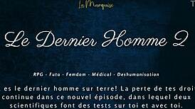 Le Dernier Homme 2 - Femdom Futa French Audio