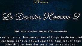 Le Dernier Homme 2 - Femdom Futa French Audio
