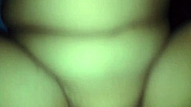 big girl with tight shaved pussy fucks until creampie in amateur video