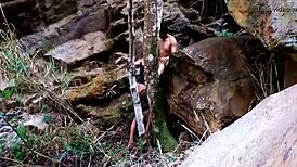 latin woman meets a mysterious stranger in an unexpected encounter