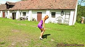 Jizzed On Babe Pisses