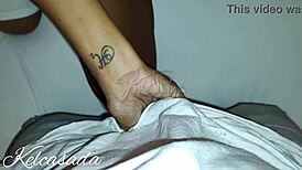 Wife and Husband's First Swingers Encounter in Motel After Being Caught