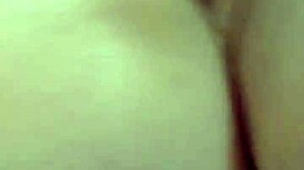 Macedonian couple explores double penetration with dildo