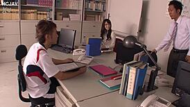 Sexy japanese teacher yui hatano fucks the entire class in gangbang creampie session 😈