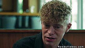 Old and young gay stepbrothers anal fucking bareback