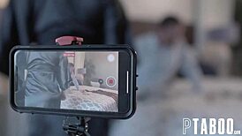 Smile for the camera, Johnny Goodluck and Victoria Voxxx