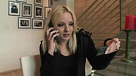 Tattooed Blonde Faye Runaway Enjoys A Ride With A Black Partner