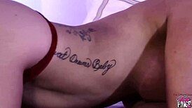 Carmen Valentina and Tasha Reign's lesbian 69