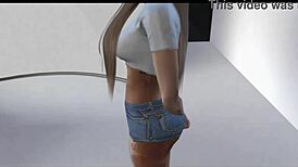 Ice Spice and Big Latto's photoshoot turns into interracial threesome.