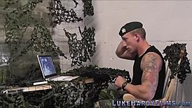 Brit Inked Sucks Tugs Fucks