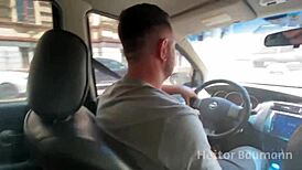 Feeling Humiliated As She Sucks Me In The Car While He Drives