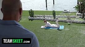 Krystal Orchid in Bracefaced Ginger Bush Scene