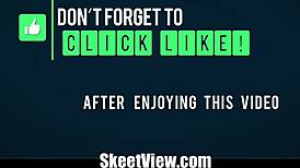 Joseline Kelly Stretches in Yoga CFNM Session