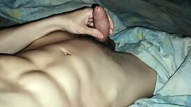 my dick got really hard at night and kept me awake during workout massage