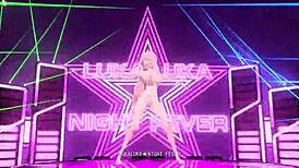Megurine Luka nude in night fever project diva