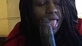 Diamond mercedez giving sloppy bbbj part 1