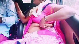 Indian car sex beautiful saree housewife with boyfriend cheating romance telugu dirty talks sex story