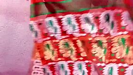 Saree Wearing Brunette Amateurs In Chubby Bbw Curvy Indian Beauty!