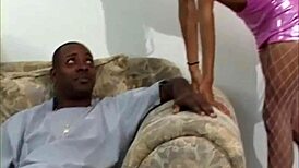 Ebony Anal Whore Takes Thick Cock Deep In POV