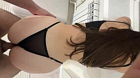 a cheap hotel whore wakes neighbors with orgasm