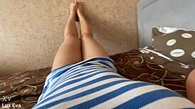 Pantyless Milf, Caress Yourself Like A Slut!