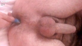 Watch this horny guy get a blowjob and handjob before anal