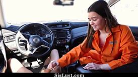 Stepsister goes all the way with me