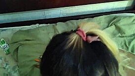 Behind the scenes with cute teen after shower?