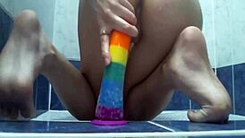 Cuntboy Xannie - Shower Anal Play