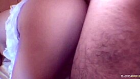 Big tits asian girl gets hairy pussy toyed fucked