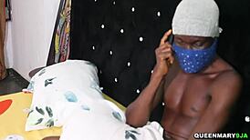 hausa man invited alhaja for a hardcore fuck, what a wild ride