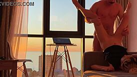 she jumps on dick at sunset 😘