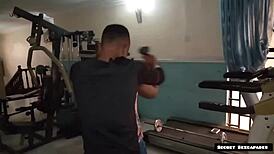 gym instructor seduced by big ass 45-year-old client fucking her horny pussy with bbc