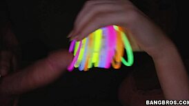 Kendall karson jerks off with oiled handjob