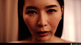 vampire mind control lesbian sex - nancy ace strips for rikako katayama 😈