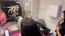 latina amateurs have anal sex in a public pub in the gaúcha capital