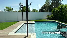 Babysitter Caught Breaking Into The House