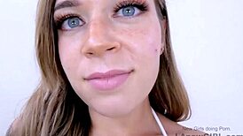 Gorgeous Brunette Model Fucked in Audition Casting