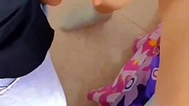 morra de bachillerato mexicana con el profesor... yo solo quería aprobar la materia de química pero terminé llena de leche en todo mi uniforme.