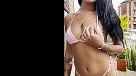 Mia Caliente's First Intense Creampie Overwhelms Her with Ecstasy