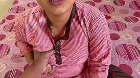 Young Teen College Girl Fucks Teacher with Dirty Talk!